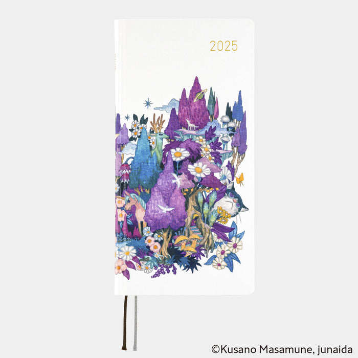 2025 Hobonichi Weeks Hardcover Planner // Masamune Kusano x junaida: Through the Purple