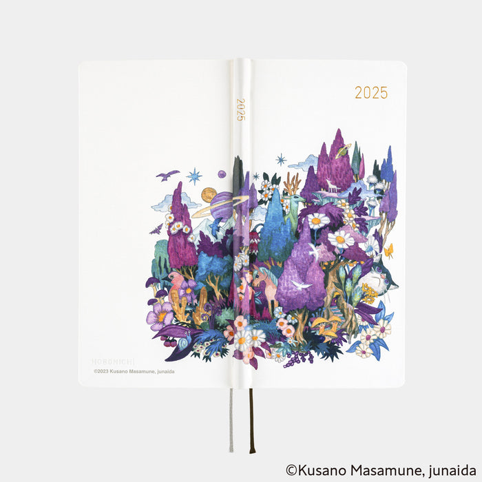 2025 Hobonichi Weeks Hardcover Planner // Masamune Kusano x junaida: Through the Purple