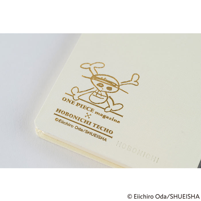 2025 Hobonichi Weeks Hardcover Planner // ONE PIECE Magazine: Straw Hat Luffy (Ivory)