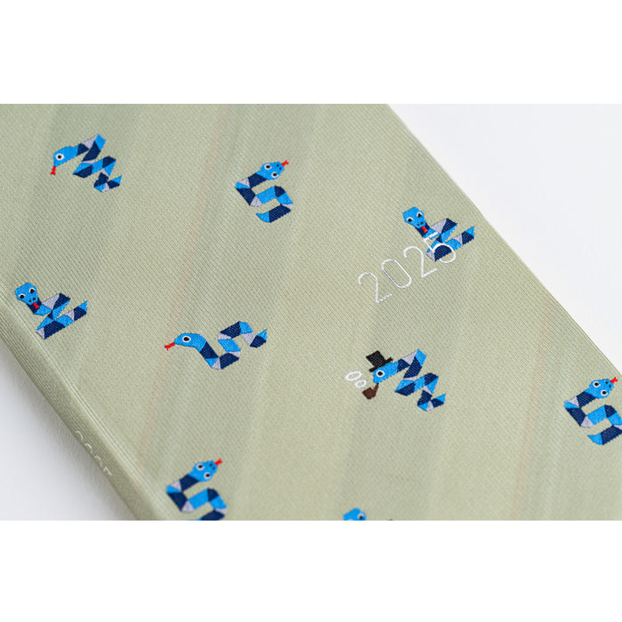 2025 Hobonichi Weeks Hardcover Planner // Bow & Tie: Snake Toy