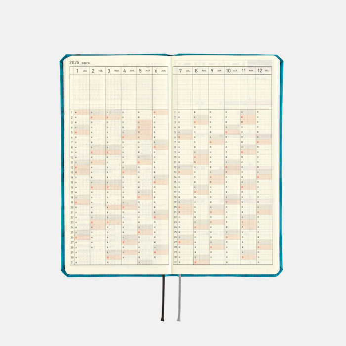 2025 Hobonichi Weeks Hardcover Planner // Bow & Tie: Cherry