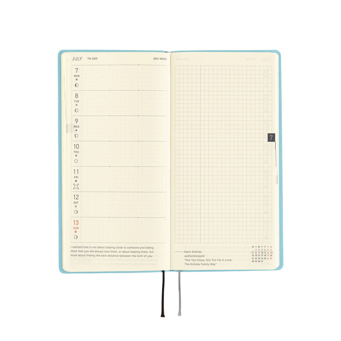 2025 Hobonichi Weeks Softcover Planner // Smooth: Vanilla Soda