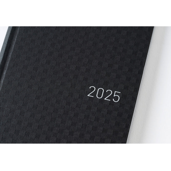 2025 Hobonichi Weeks Hardcover Planner // Paper Series: Black Gingham