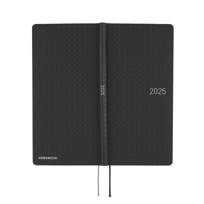 2025 Hobonichi Weeks Hardcover Planner // Paper Series: Black Gingham