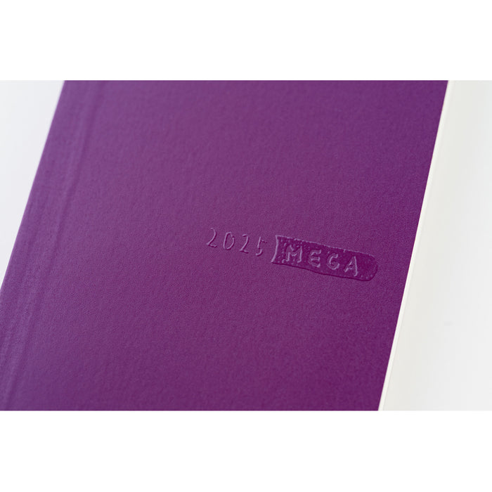 2025 Hobonichi Weeks MEGA Softcover Planner // Sneaker: Rich Purple