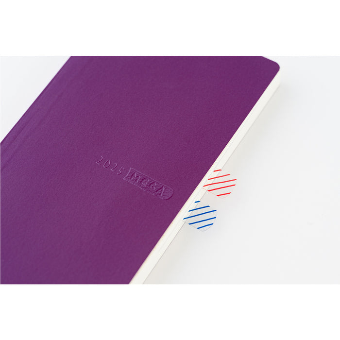 2025 Hobonichi Weeks MEGA Softcover Planner // Sneaker: Rich Purple