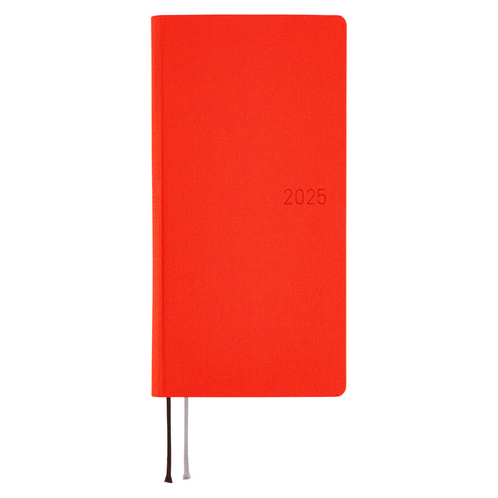 2025 Hobonichi Weeks MEGA Hardcover Planner // Colors: Chili Pepper