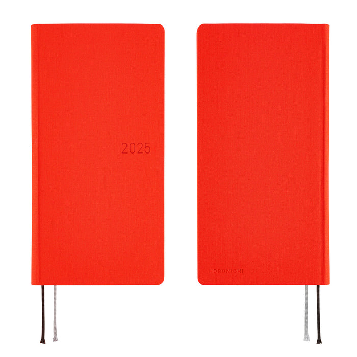 2025 Hobonichi Weeks MEGA Hardcover Planner // Colors: Chili Pepper