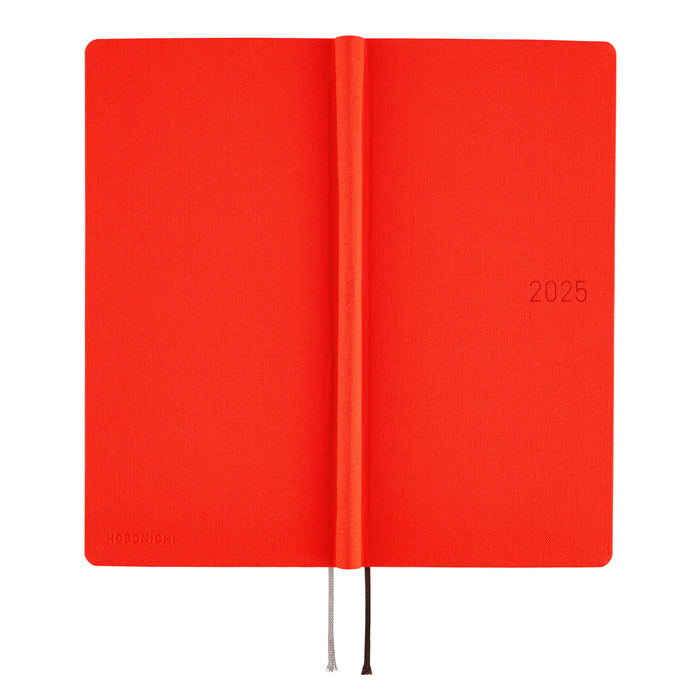 2025 Hobonichi Weeks MEGA Hardcover Planner // Colors: Chili Pepper