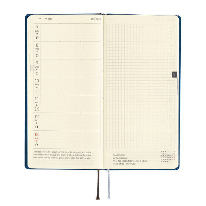 2025 Hobonichi Weeks MEGA Hardcover Planner // Colors: Star Dust