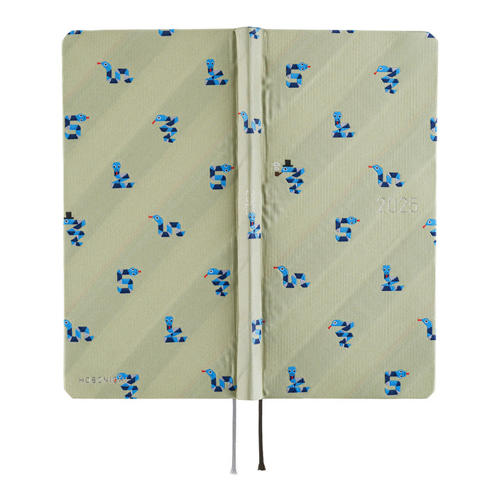 2025 Hobonichi Weeks MEGA Hardcover Planner // Bow & Tie: Snake Toy