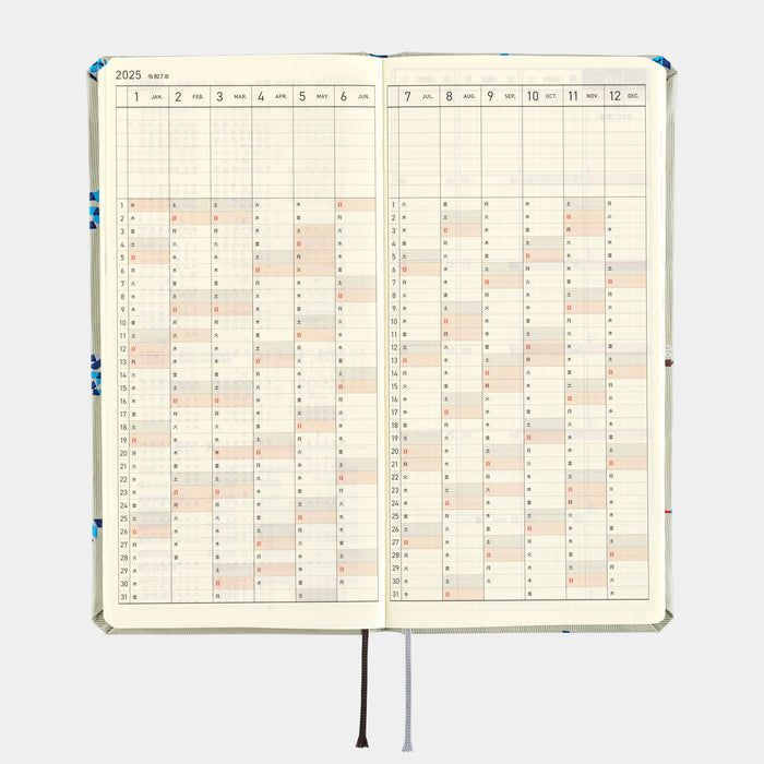 2025 Hobonichi Weeks MEGA Hardcover Planner // Bow & Tie: Snake Toy