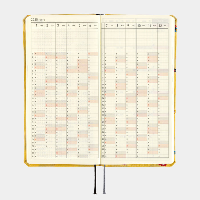 2025 Hobonichi Weeks MEGA Hardcover Planner // Bow & Tie: Sushi