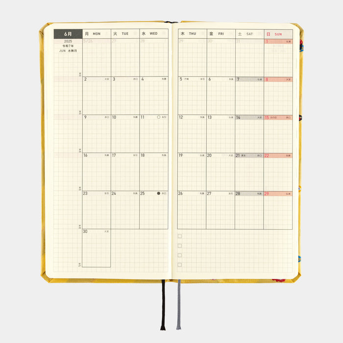 2025 Hobonichi Weeks MEGA Hardcover Planner // Bow & Tie: Sushi