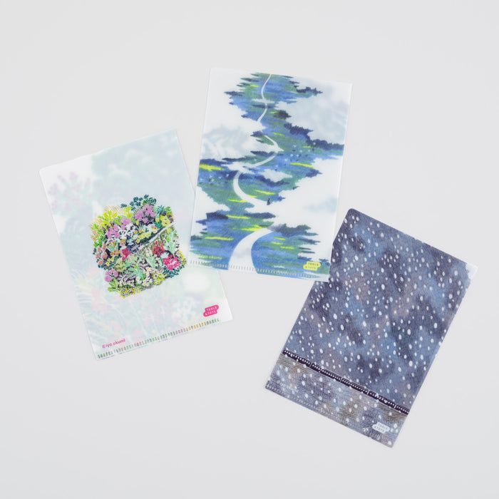 Hobonichi Clear Folder Set // iyo okumi