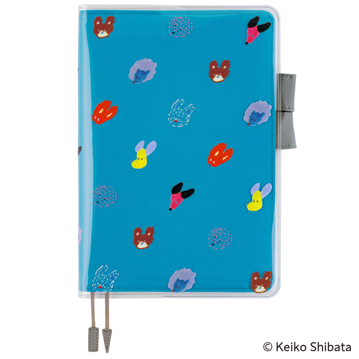 Hobonichi PVC Cover on Cover // Keiko Shibata: Dog Ears Fluttering in the Wind (for A6, A5 and Weeks)