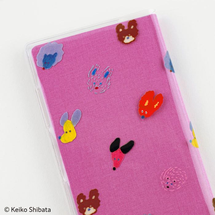 Hobonichi PVC Cover on Cover // Keiko Shibata: Dog Ears Fluttering in the Wind (for A6, A5 and Weeks)