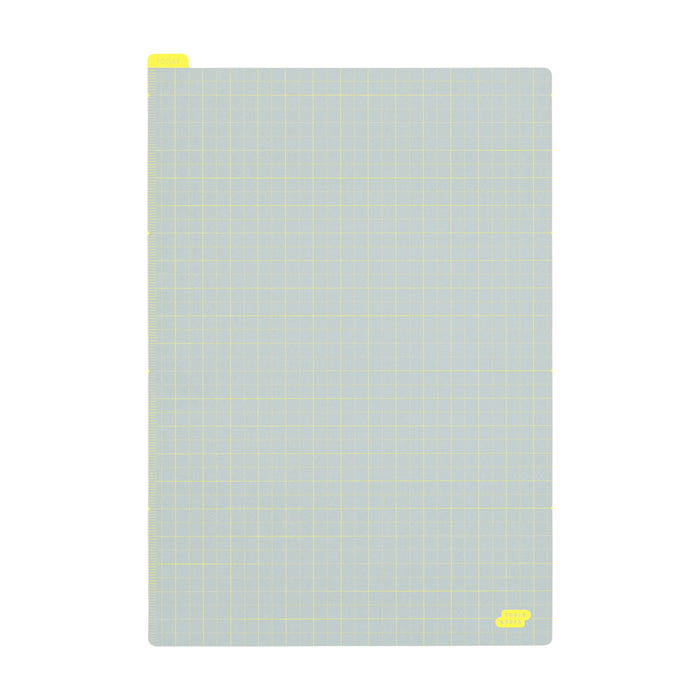 Hobonichi Pencil Board: Ice Gray x Yellow (Weeks/A6/A5 Size)