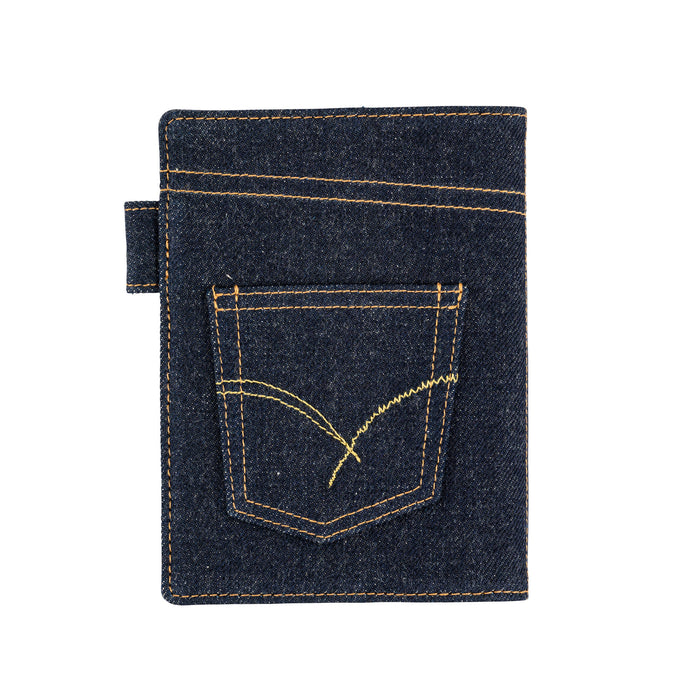 Hobonichi [5-Year Techo] Cover: Hollywood Ranch Market: Indigo Jeans Pocket (A6/A5 Size)