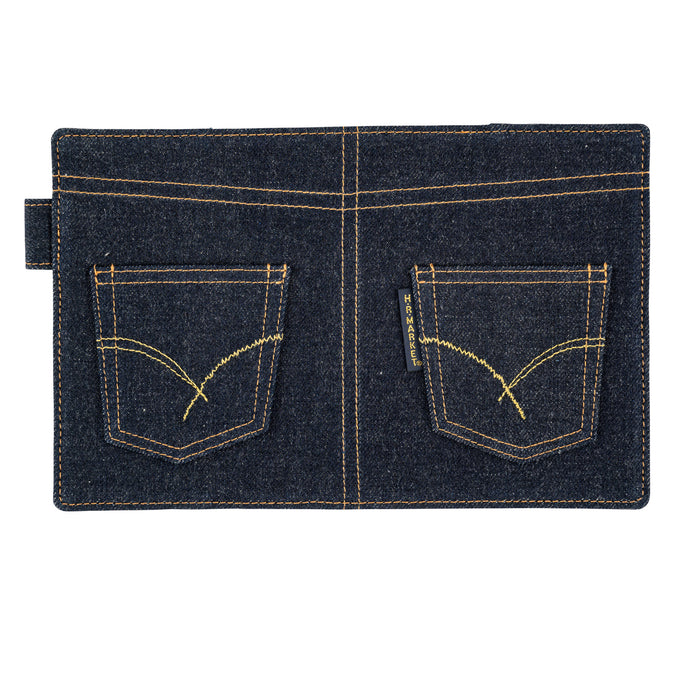 Hobonichi [5-Year Techo] Cover: Hollywood Ranch Market: Indigo Jeans Pocket (A6/A5 Size)