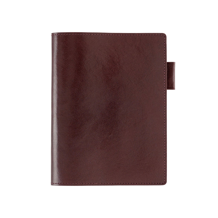 Hobonichi [5-Year Techo] Cover: Dark Cherry (A6/A5 Size)