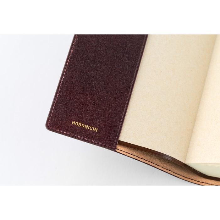 Hobonichi [5-Year Techo] Cover: Dark Cherry (A6/A5 Size)