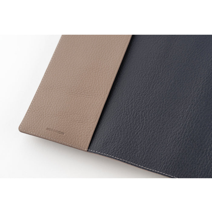 Hobonichi [5-Year Techo] Cover: Beige & Navy (A6/A5 Size)