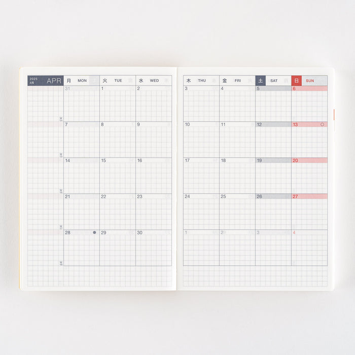 2025 Hobonichi Techo Book (English)