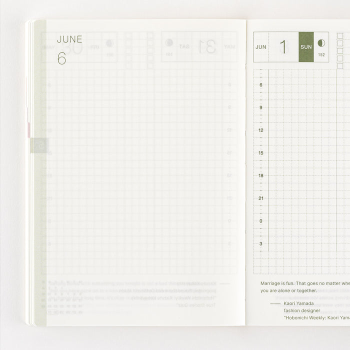 2025 Hobonichi Techo Book (English)