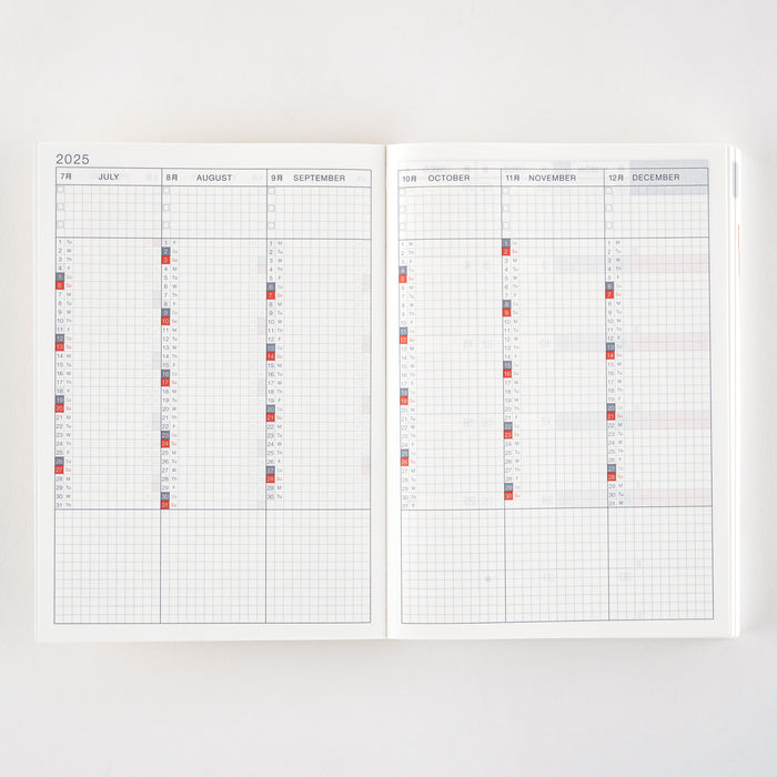 2025 Hobonichi Techo Book (English)