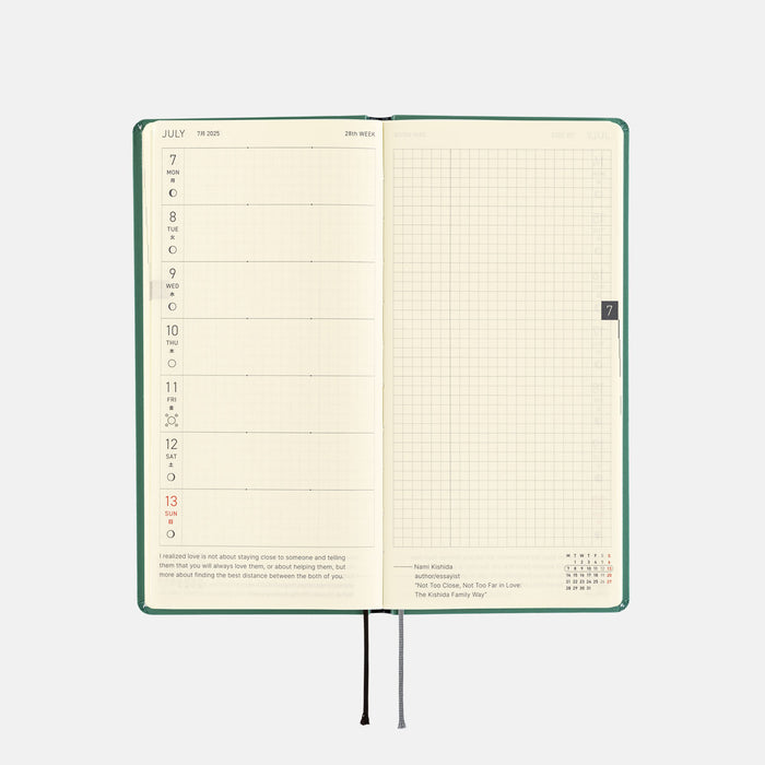 2025 Hobonichi Weeks Hardcover Planner // SPY x FAMILY: Forger Family