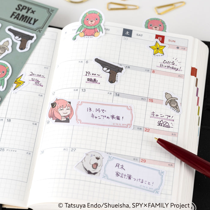 Hobonichi Sticky Notes // SPY x FAMILY