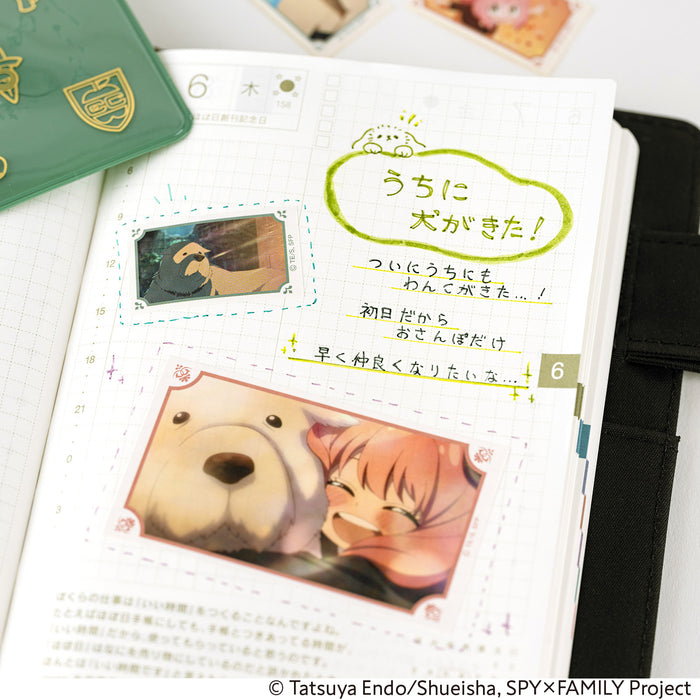 Hobonichi Sparkling Sticker Set // SPY x FAMILY