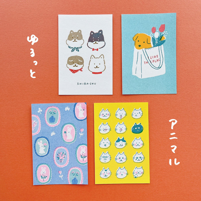 RETRO Printing JAM x Furukawashiko Print Postcard // Animal