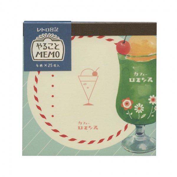 Furukawashiko Memo Pad // Retro Cream Soda