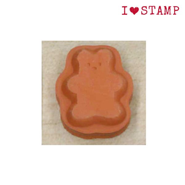 Kodomo No Kao Mini Rubber Stamp // Gummy Bear