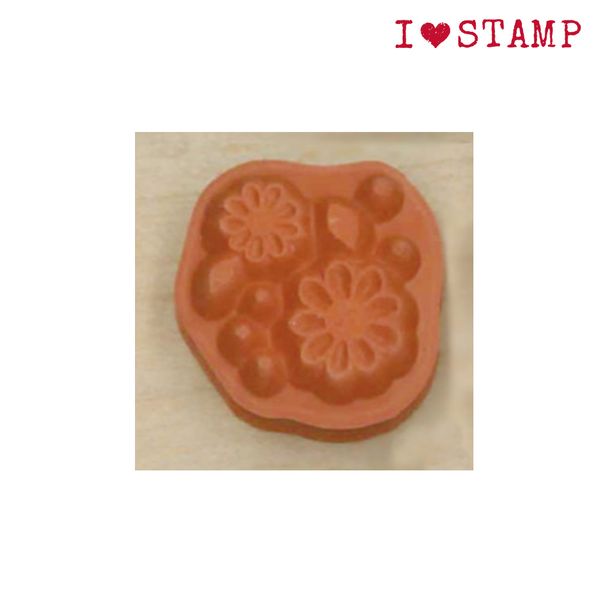 Kodomo No Kao Mini Rubber Stamp // Flower
