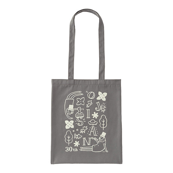 MIDORI Ojisan 30th Anniversary Tote Bag // Gray