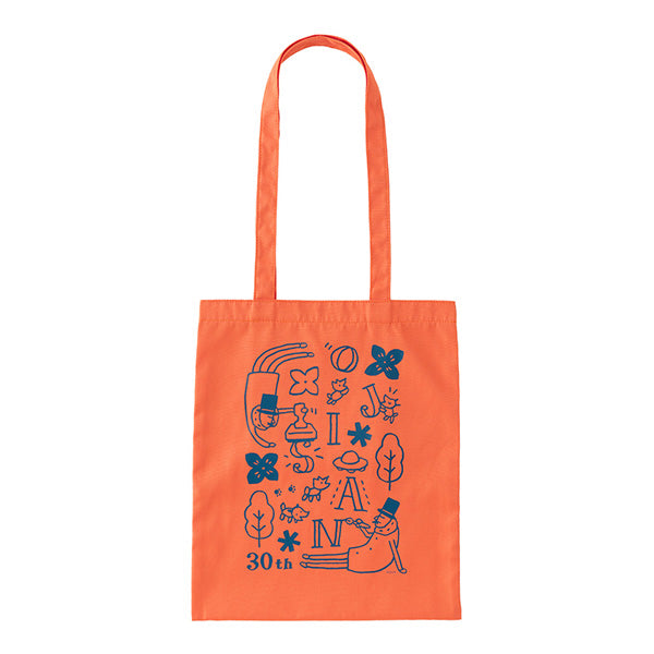 MIDORI Ojisan 30th Anniversary Tote Bag // Red