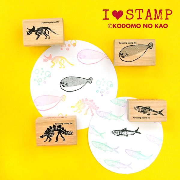 Kodomo No Kao Rubber Stamp // Sakabanba Spice