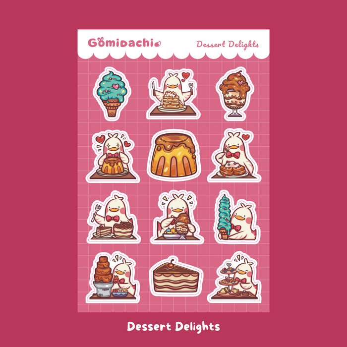 Gomidachi Deco Sticker Sheet // Food is Life