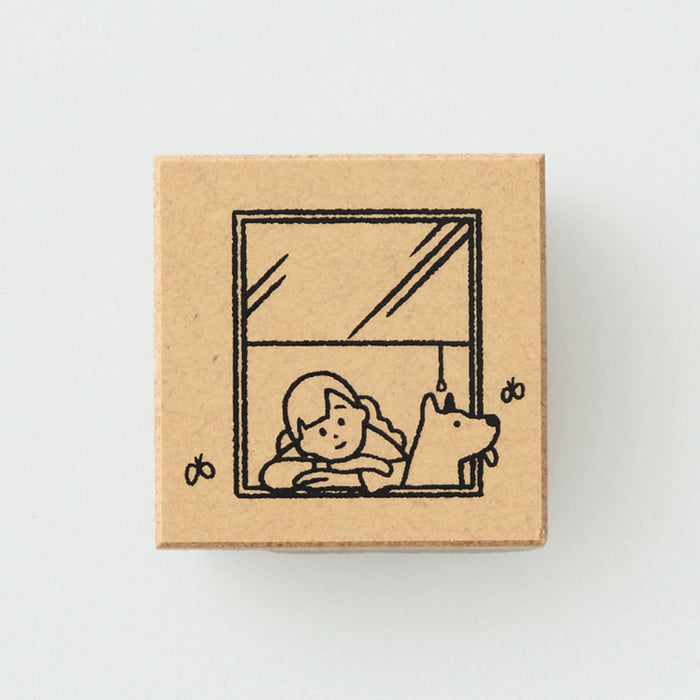 Rest & Chill Rubber Stamp