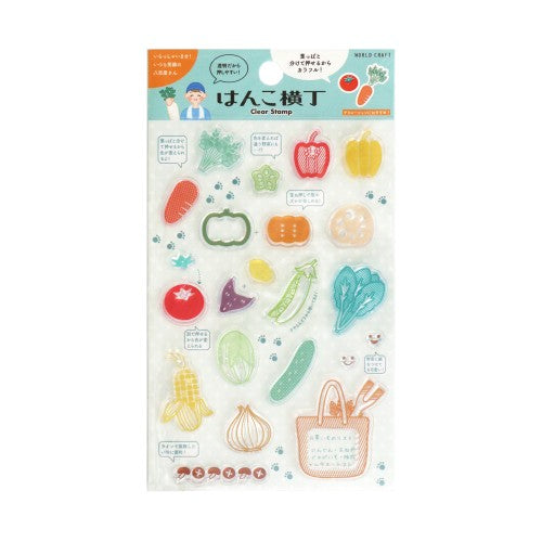 World Craft Clear Stamp / Grocery