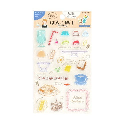 World Craft Clear Stamp / Café
