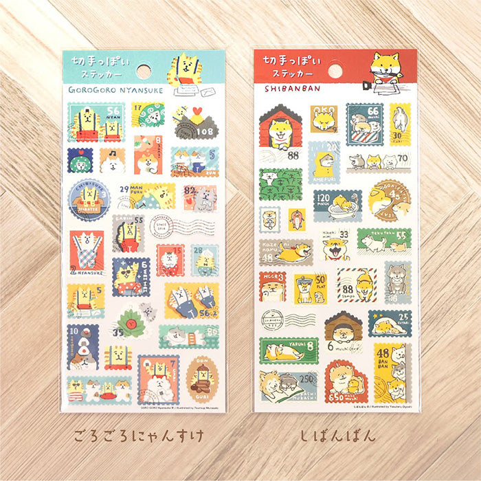 Mind Wave Character Stamp Sticker Sheet