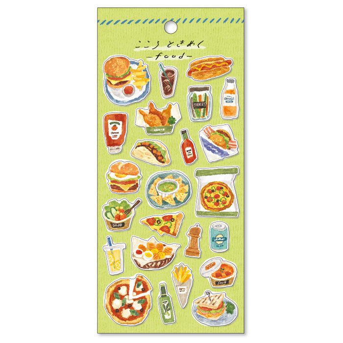 Mind Wave Favorite Food Sticker Sheet