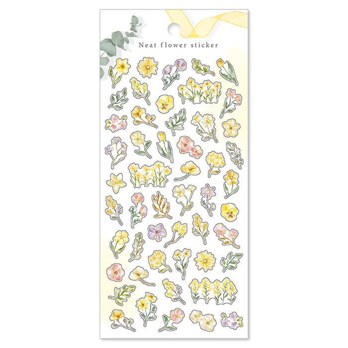 Mind Wave Neat Flower Sticker Sheet