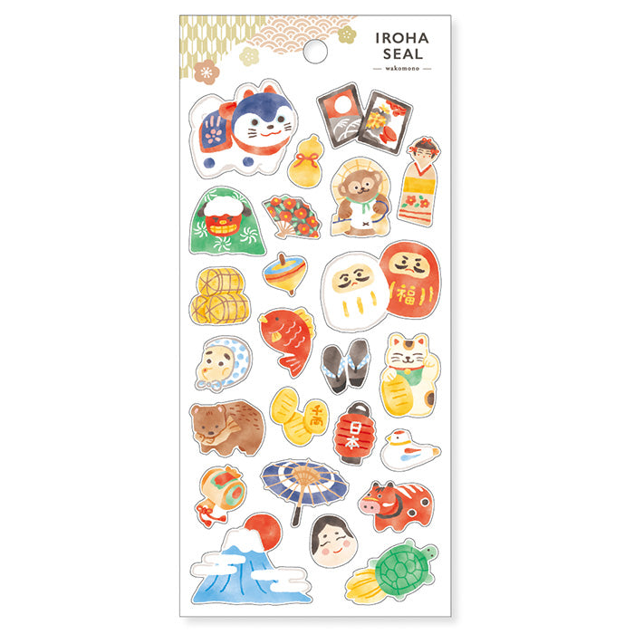 Mind Wave IROHA Seal Sticker Sheet