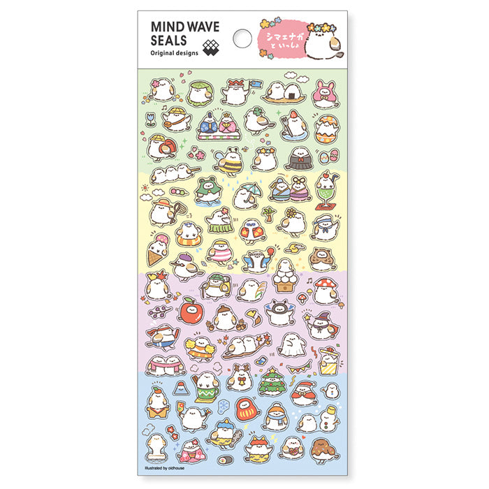 Mind Wave Shimaenaga Sticker Sheet