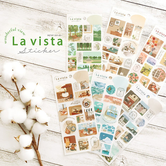 Mind Wave La vista Sticker Sheet